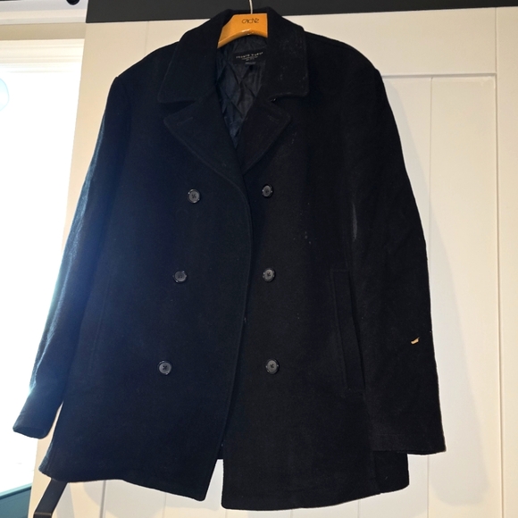 Men's Large Pea Coat - Picture 7 of 11